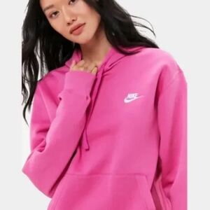 Nike Women's Pink Hoodie